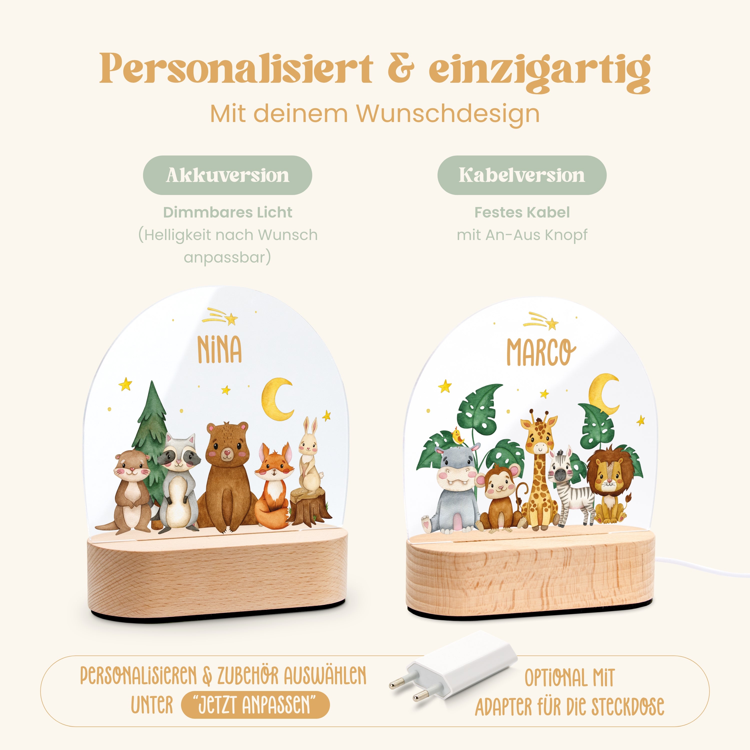 Nachtlicht | Design 004.04. | Farbdruck